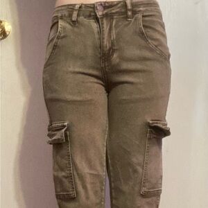 Brown/green Cargo Pants